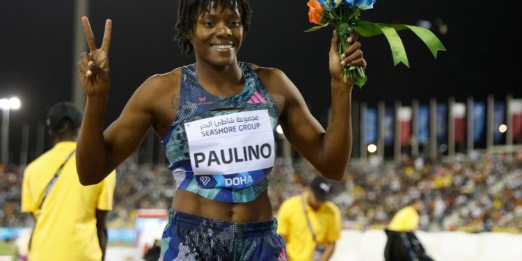 Marileidy Paulino conquista el primer lugar en la Liga Diamante 2026